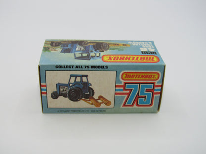 Matchbox Superfast 46C Ford Tractor Metallic Green FORD on Front