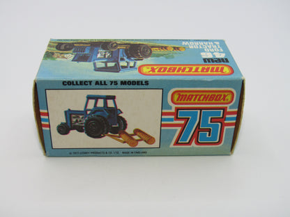 Matchbox Superfast 46C Ford Tractor Metallic LIME GREEN FORD on Front