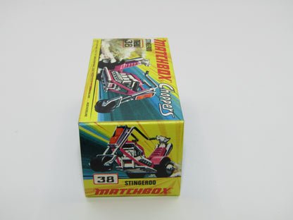Matchbox Superfast 38B Stingeroo BLUE Handlebars