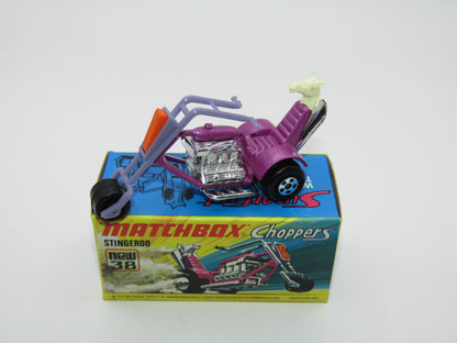 Matchbox Superfast 38B Stingeroo LIGHT Purple Handlebars