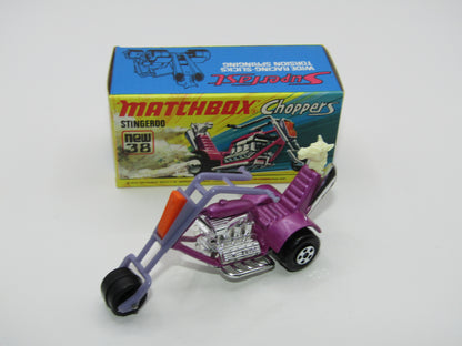 Matchbox Superfast 38B Stingeroo LIGHT Purple Handlebars