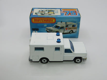 Matchbox Superfast No 41C Ambulance - NO LABELS Applied