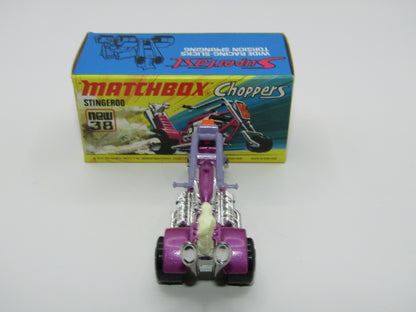 Matchbox Superfast 38B Stingeroo LIGHT Purple Handlebars
