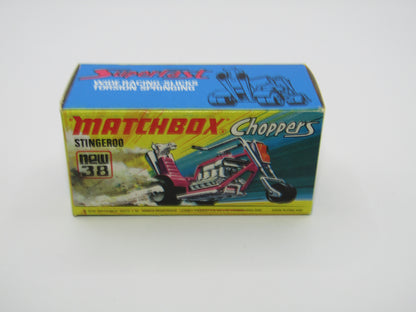 Matchbox Superfast 38B Stingeroo LIGHT Purple Handlebars