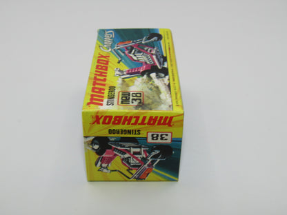 Matchbox Superfast 38B Stingeroo LIGHT Purple Handlebars