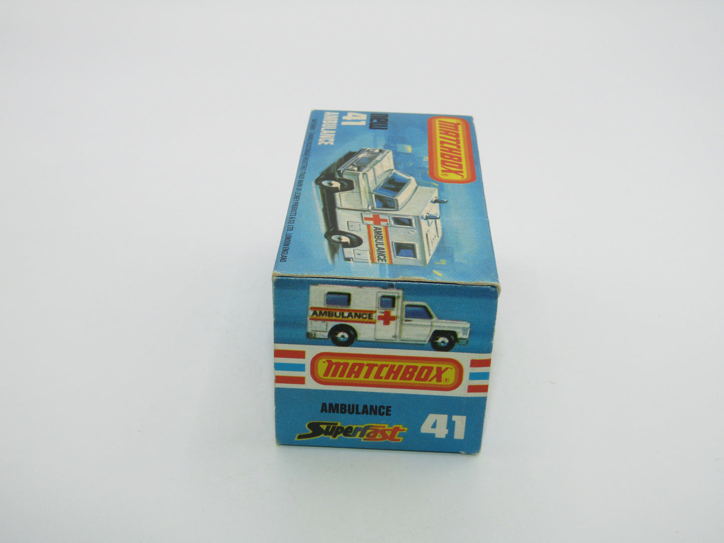 Matchbox Superfast No 41C Ambulance - NO LABELS Applied