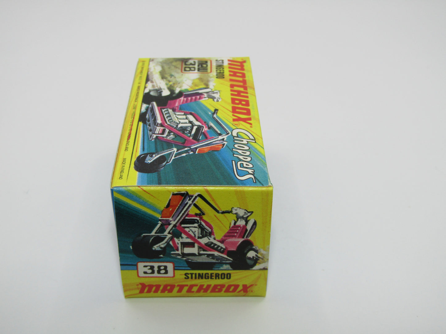 Matchbox Superfast 38B Stingeroo LIGHT Purple Handlebars