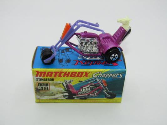 Matchbox Superfast 38B Stingeroo Dark Purple Handlebars