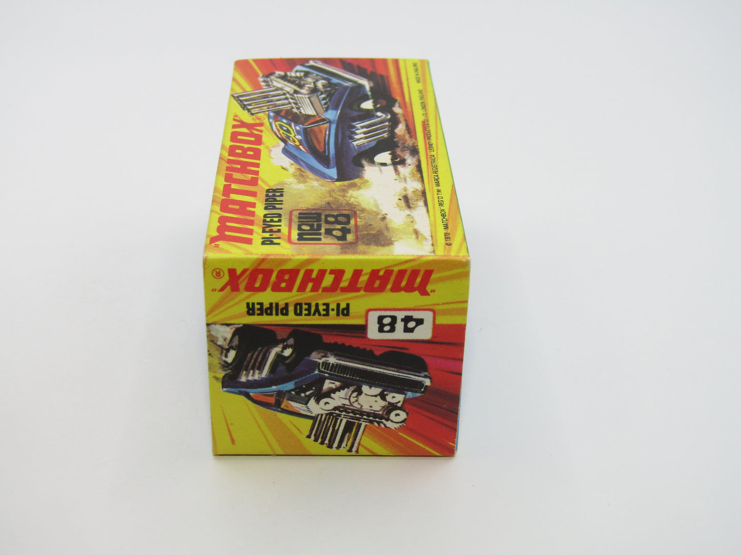 Matchbox Superfast 48B Pi-Eyed Piper Glossy Metallic Blue