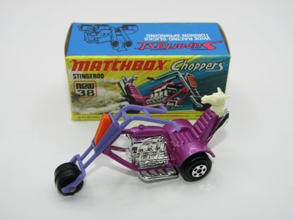 Matchbox Superfast 38B Stingeroo Dark Purple Handlebars