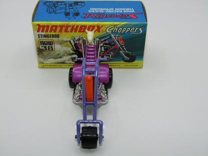 Matchbox Superfast 38B Stingeroo Dark Purple Handlebars