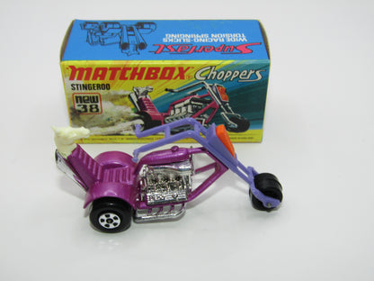 Matchbox Superfast 38B Stingeroo Dark Purple Handlebars