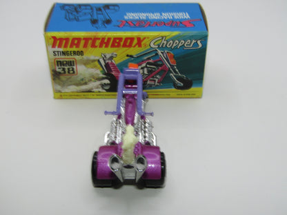 Matchbox Superfast 38B Stingeroo Dark Purple Handlebars