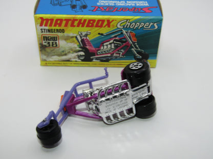 Matchbox Superfast 38B Stingeroo Dark Purple Handlebars