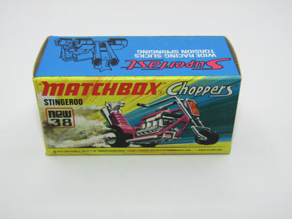 Matchbox Superfast 38B Stingeroo Dark Purple Handlebars