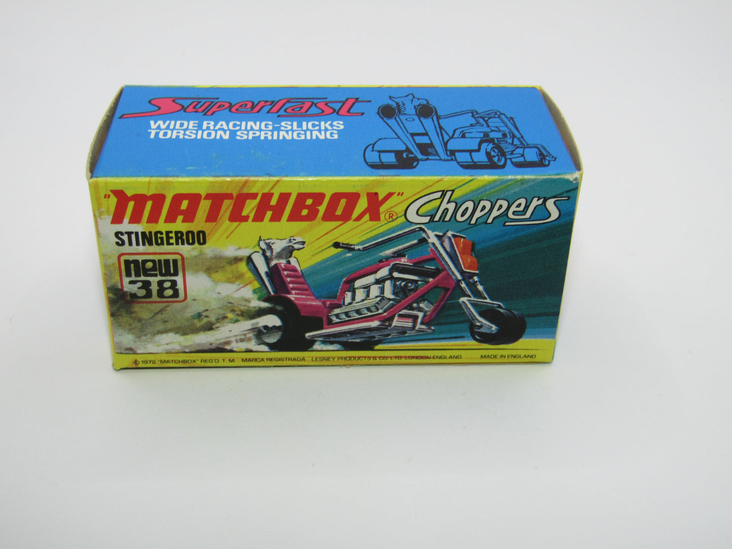 Matchbox Superfast 38B Stingeroo Dark Purple Handlebars