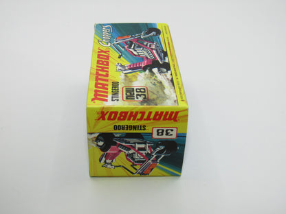 Matchbox Superfast 38B Stingeroo Dark Purple Handlebars