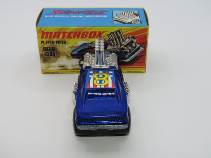 Matchbox Superfast 48B Pi-Eyed Piper BLUE Windows