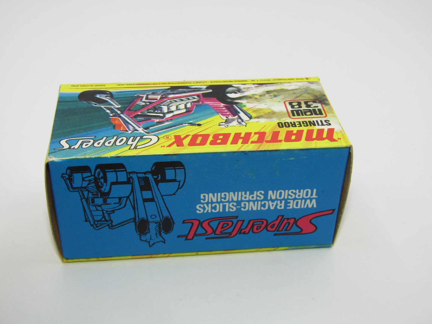 Matchbox Superfast 38B Stingeroo Dark Purple Handlebars