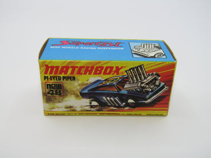 Matchbox Superfast 48B Pi-Eyed Piper BLUE Windows