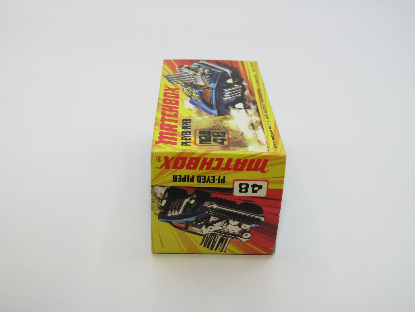 Matchbox Superfast 48B Pi-Eyed Piper BLUE Windows