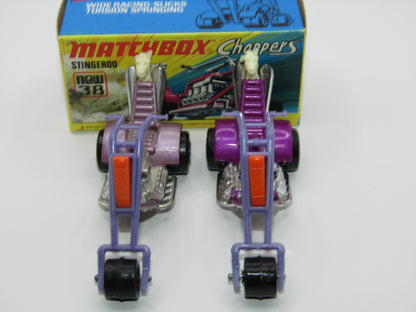 Matchbox Superfast 38B Stingeroo Very Light Metallic Purple