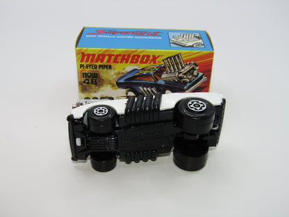 Matchbox Superfast RN Issue White Lightening POW Tampo