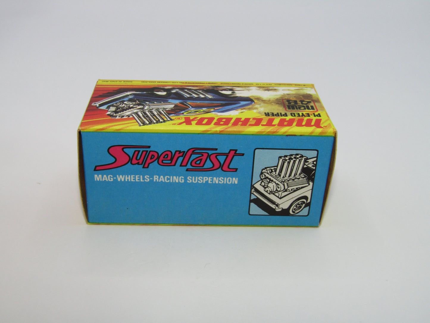 Matchbox Superfast RN Issue White Lightening POW Tampo