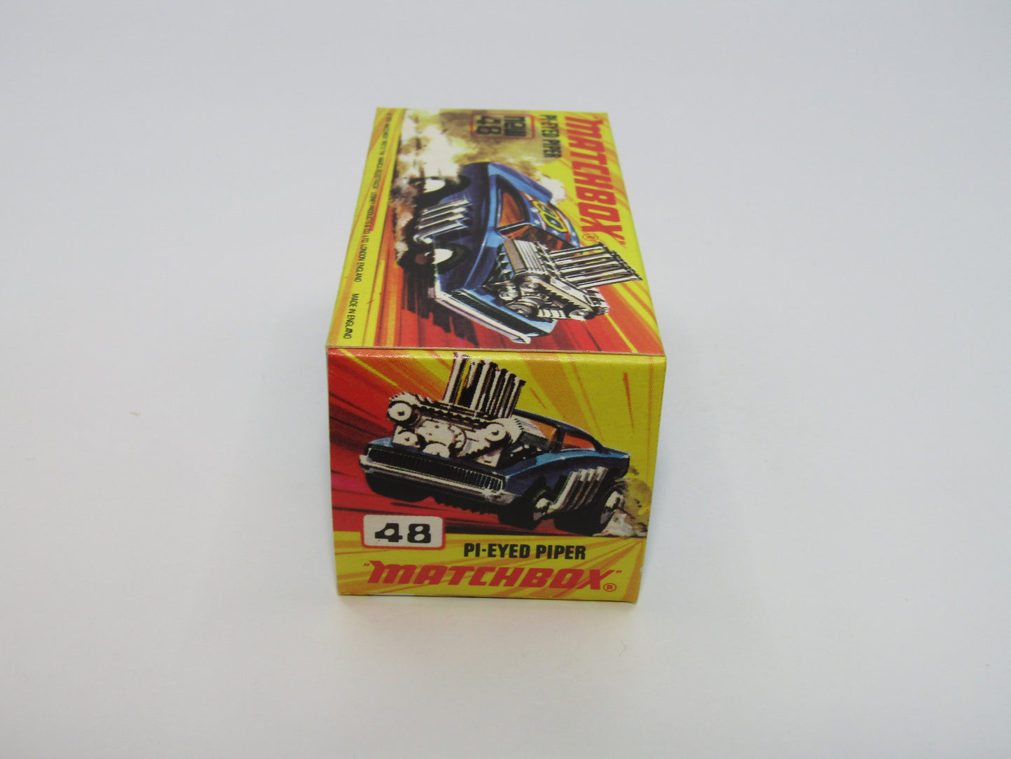 Matchbox Superfast RN Issue White Lightening POW Tampo