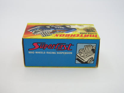 Matchbox Superfast 48B Pi-Eyed Piper MATT Metallic DARK BLUE
