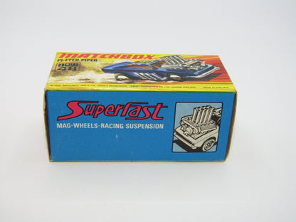 Matchbox Superfast 48B Pi-Eyed Piper MATT Metallic DARK BLUE