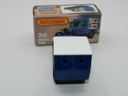 Matchbox Superfast 38E Model A Van CLEAR Windows