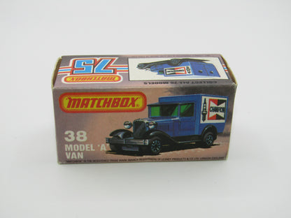 Matchbox Superfast 38E Model A Van CLEAR Windows