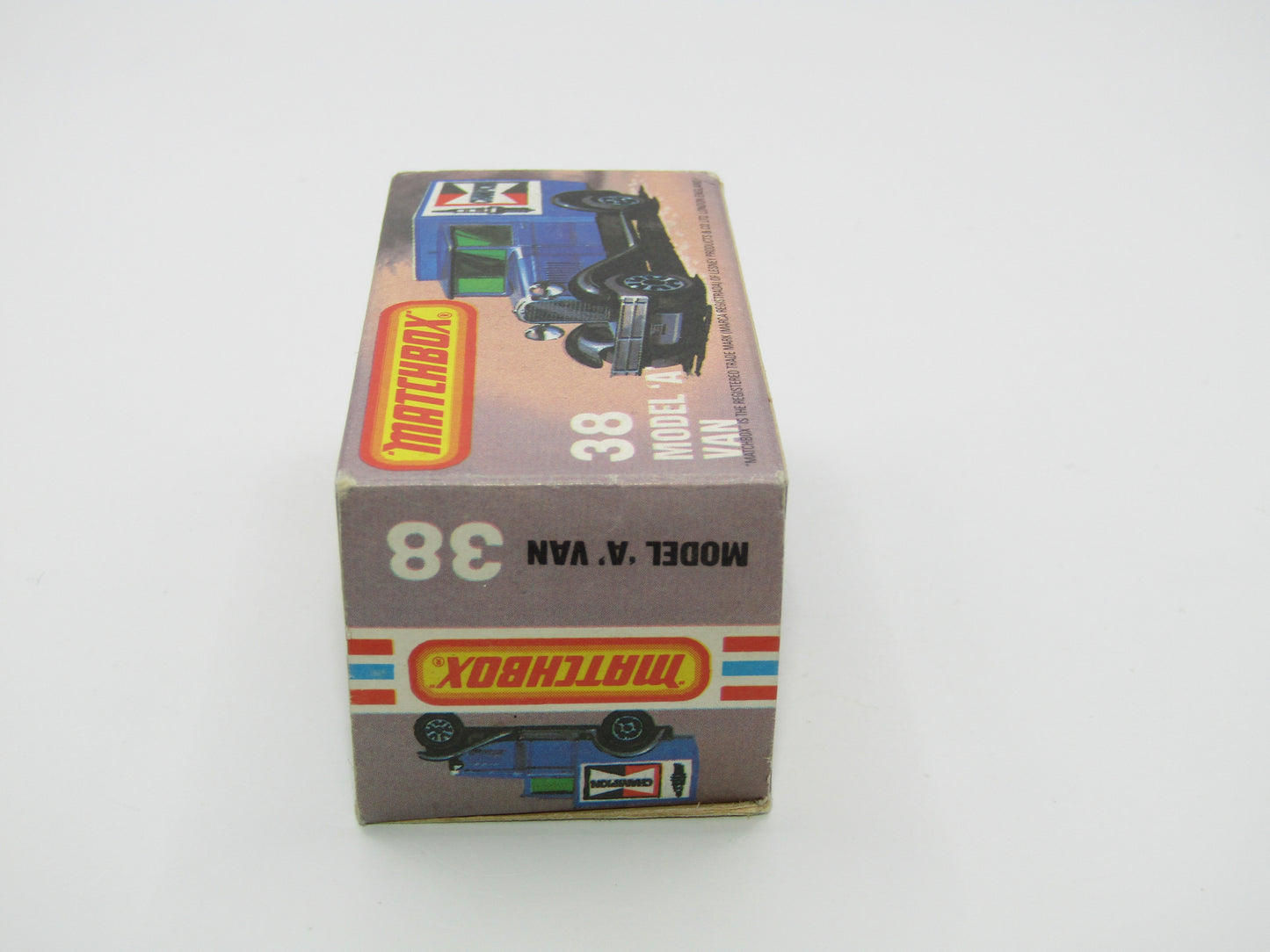 Matchbox Superfast 38E Model A Van CLEAR Windows