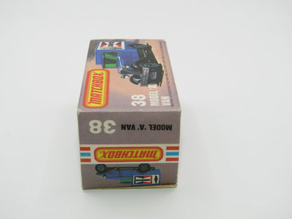Matchbox Superfast 38E Model A Van CLEAR Windows