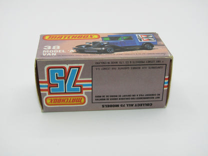 Matchbox Superfast 38E Model A Van CLEAR Windows