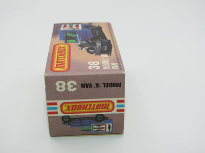 Matchbox Superfast 38E Model A Van LIGHT AMBER Windows
