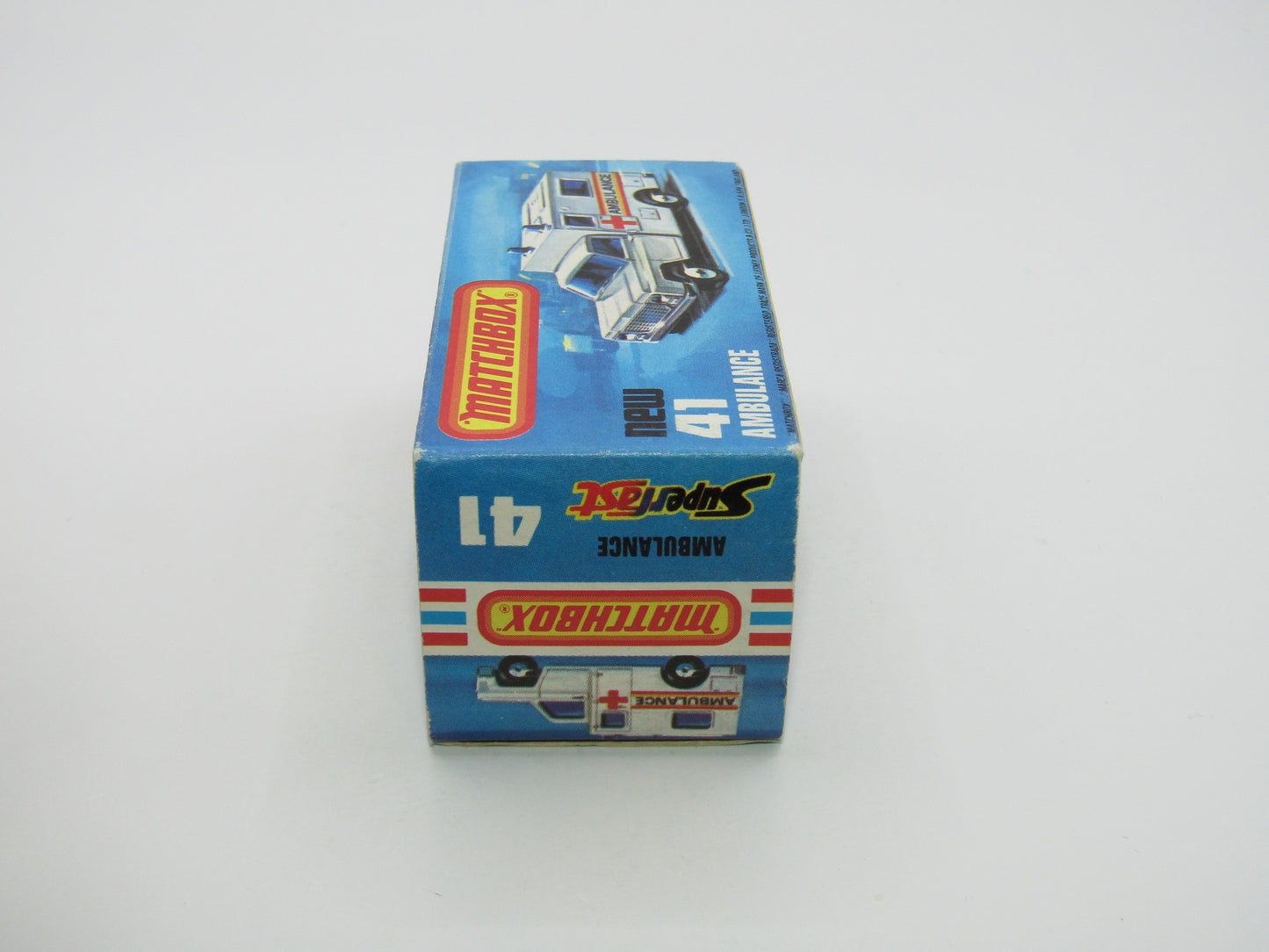 Matchbox Superfast No 41C Ambulance SMALL Ambulance Labels TO FRONT