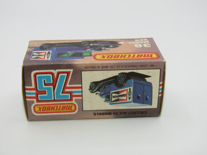 Matchbox Superfast 38E Model A Van LIGHT AMBER Windows