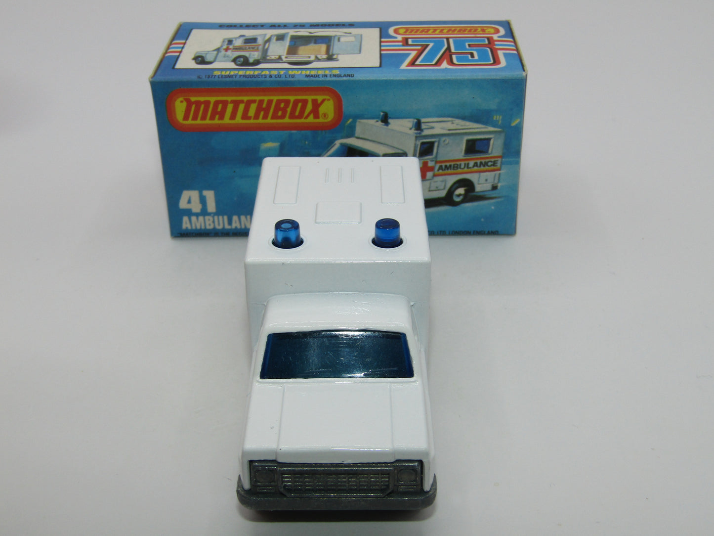 Matchbox Superfast No 41C Ambulance SMALL Ambulance Labels