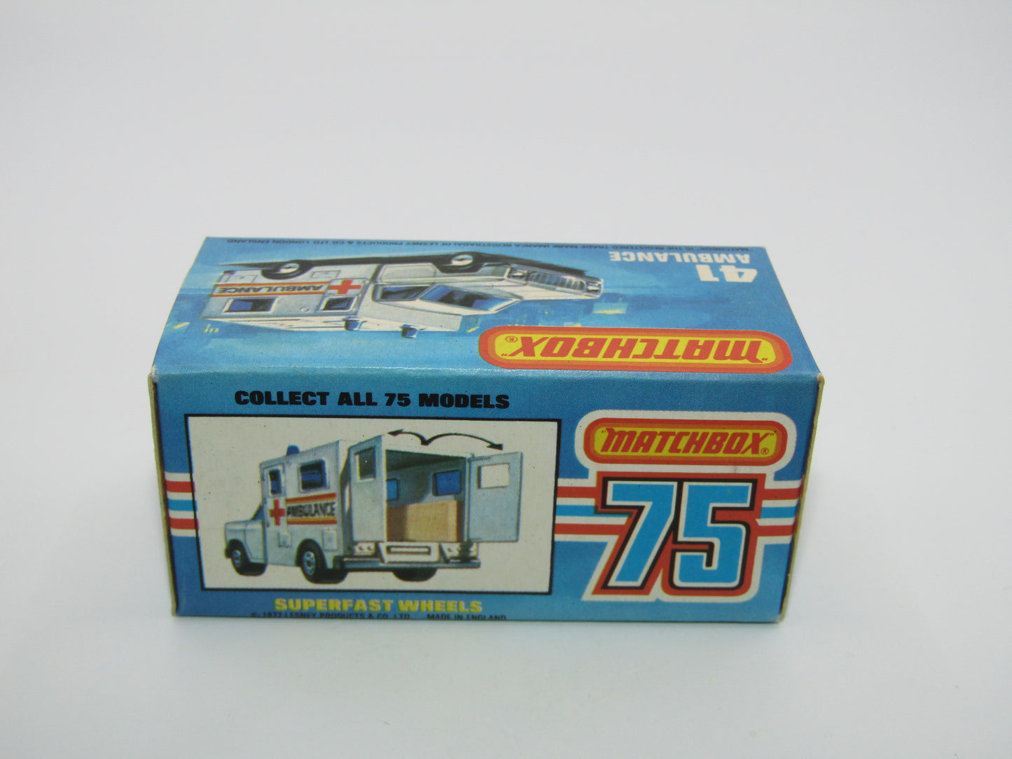 Matchbox Superfast No 41C Ambulance SMALL Ambulance Labels