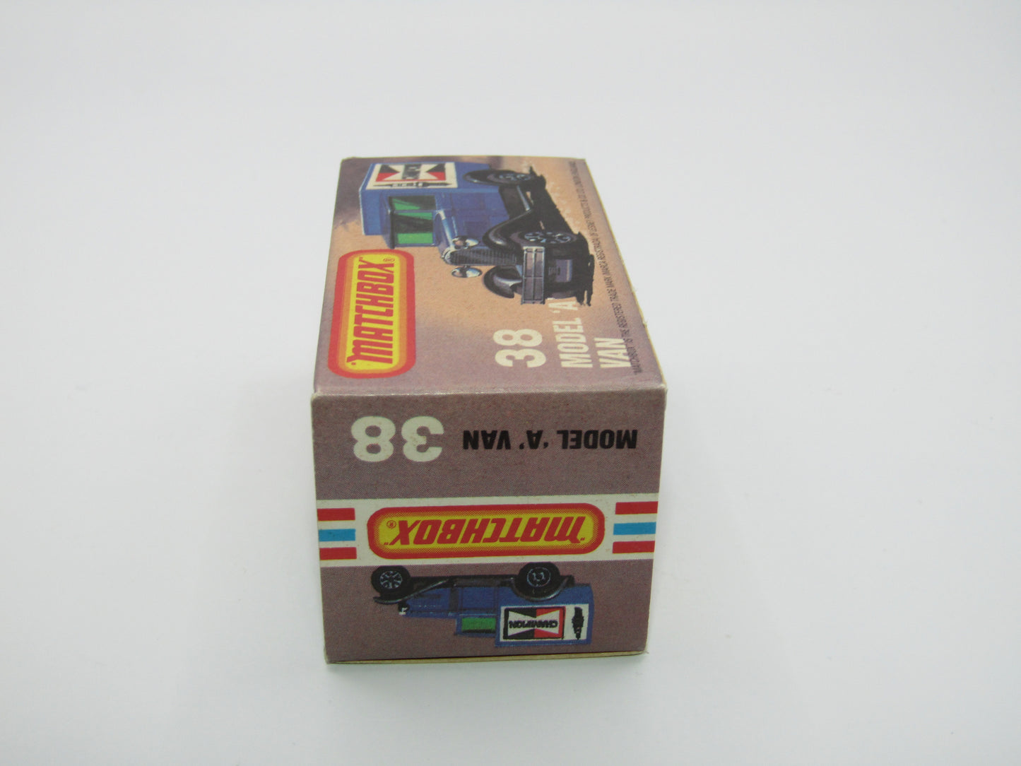 Matchbox Superfast 38E Model A Van HOOVER Promotional Issue Clear Windows