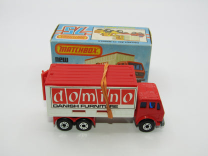 Matchbox Superfast No 42C Mercedes Container Truck DANISH Promotional