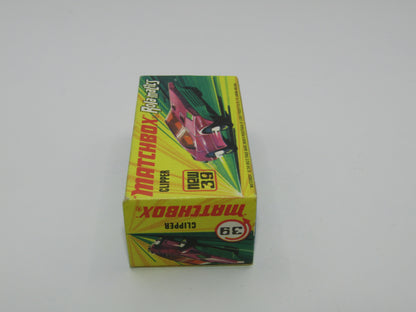 Matchbox Superfast 39A Clipper Magenta Purple UNPAINTED Base Chrome Exhausts