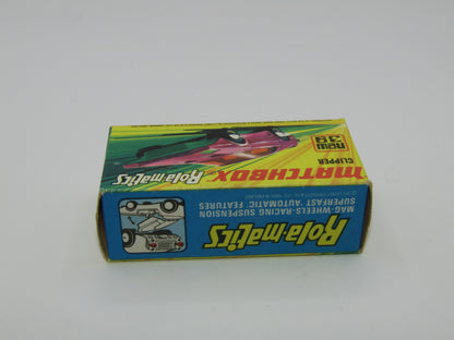 Matchbox Superfast 39A Clipper Magenta Purple UNPAINTED Base Chrome Exhausts