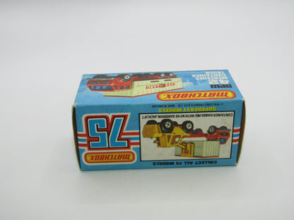 Matchbox Superfast No 42C Mercedes Truck Mayflower PURPLE Windows
