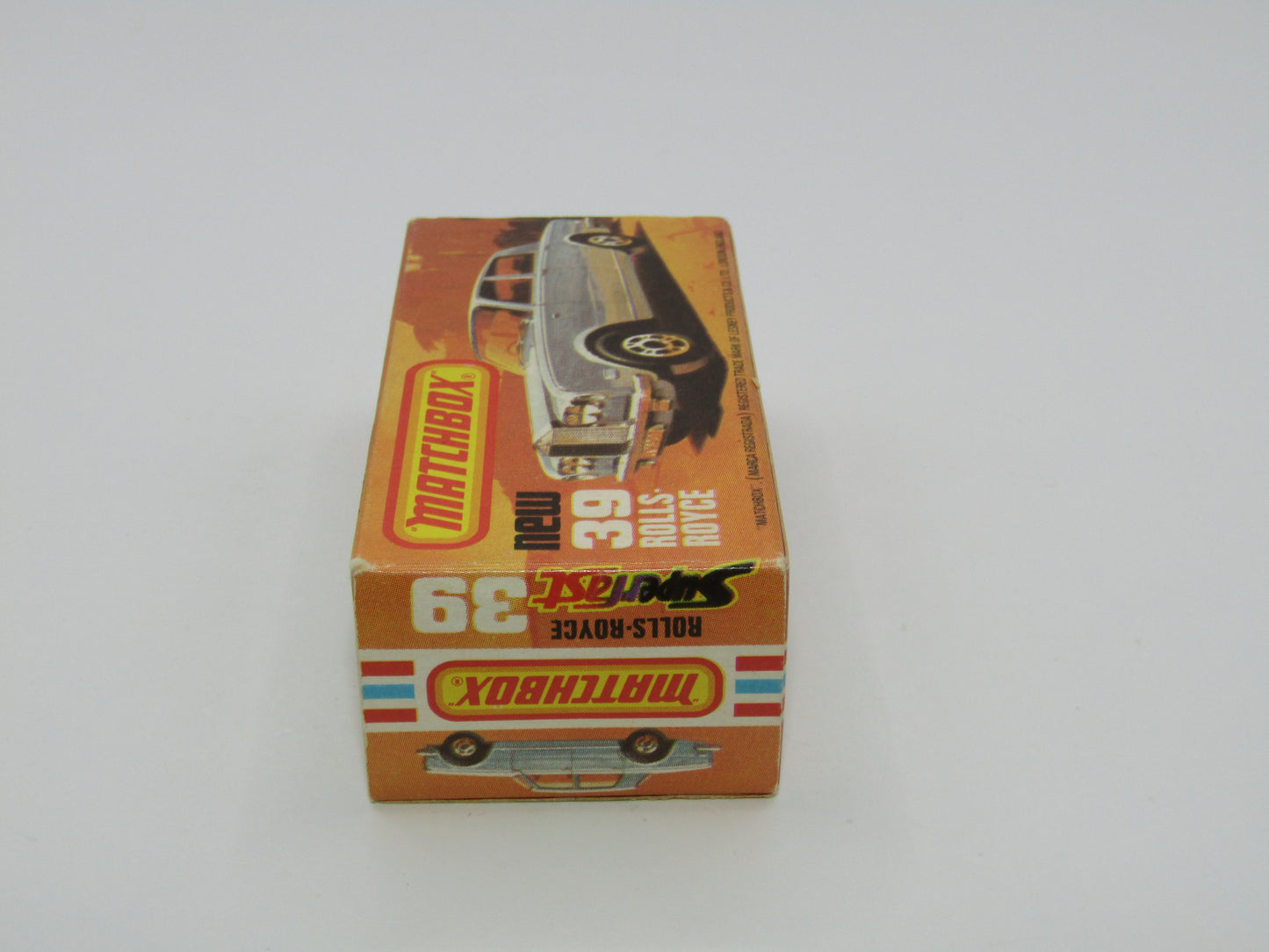 Matchbox Superfast 39B Rolls Royce Silver Shadow Gold 5 ARCH WHEELS