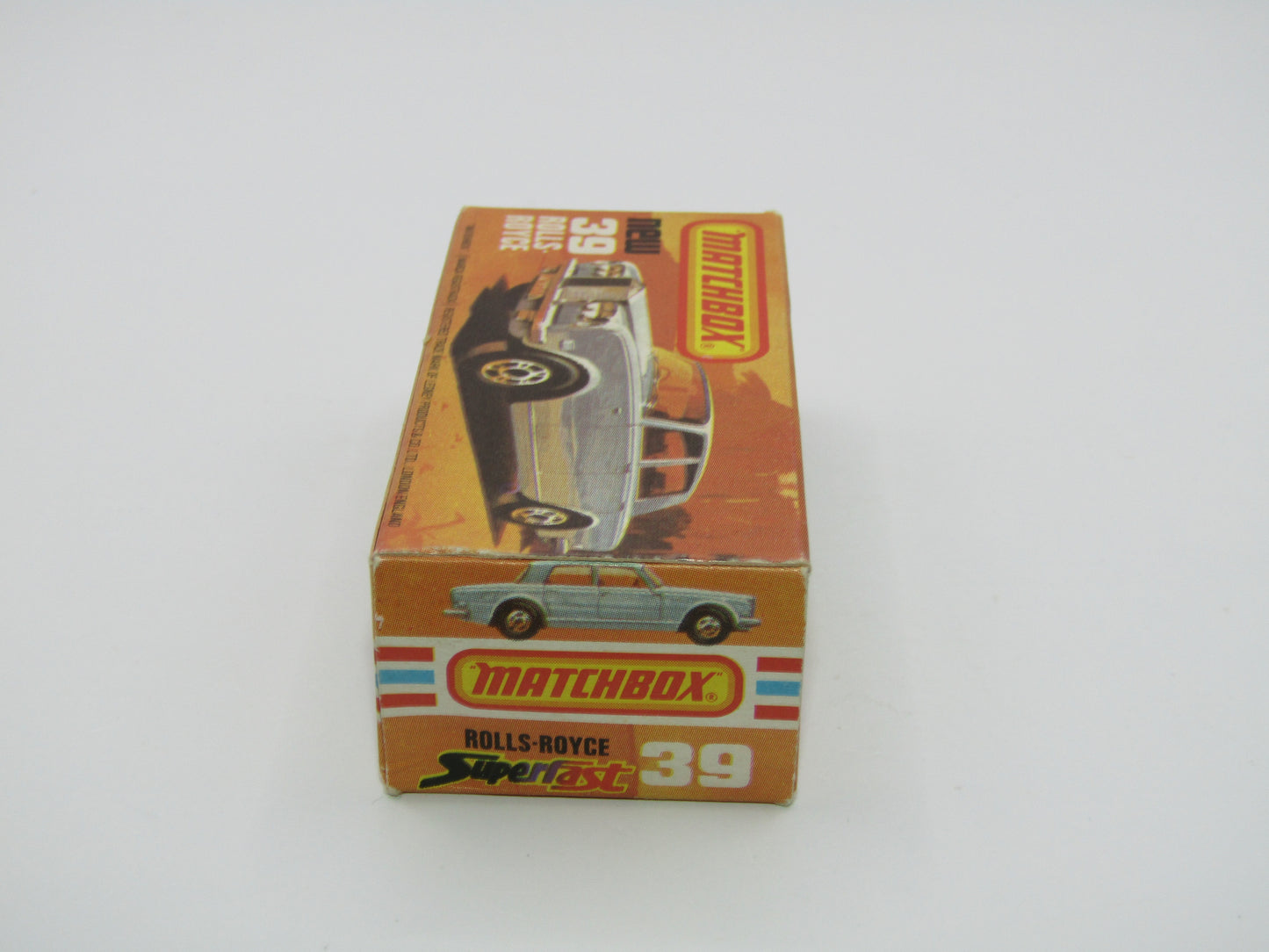 Matchbox Superfast 39B Rolls Royce Silver Shadow Gold 5 ARCH WHEELS