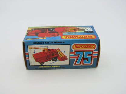 Matchbox Superfast 51C Combine Harvester 4 Spoke Yellow Hubs