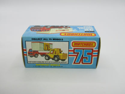 Matchbox Superfast No 42C Mercedes Container Truck Confern German Issue